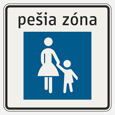 Pešia zóna