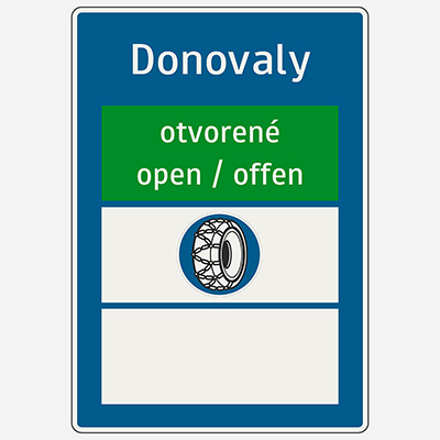 Dopravné obmedzenia na horskom prechode