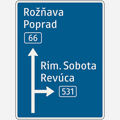 Smerová predzvesť