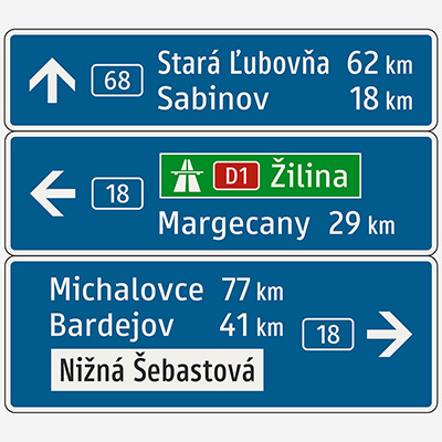 Tabuľový smerník