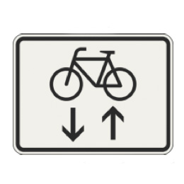 514 Obojsmerná jazda cyklistov