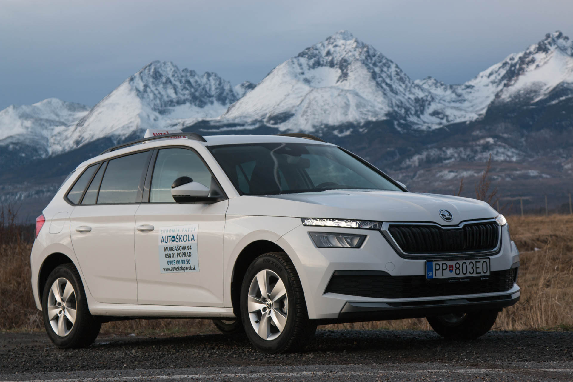 ŠKODA KAMIQ Výcvikové vozidlo autoškoly